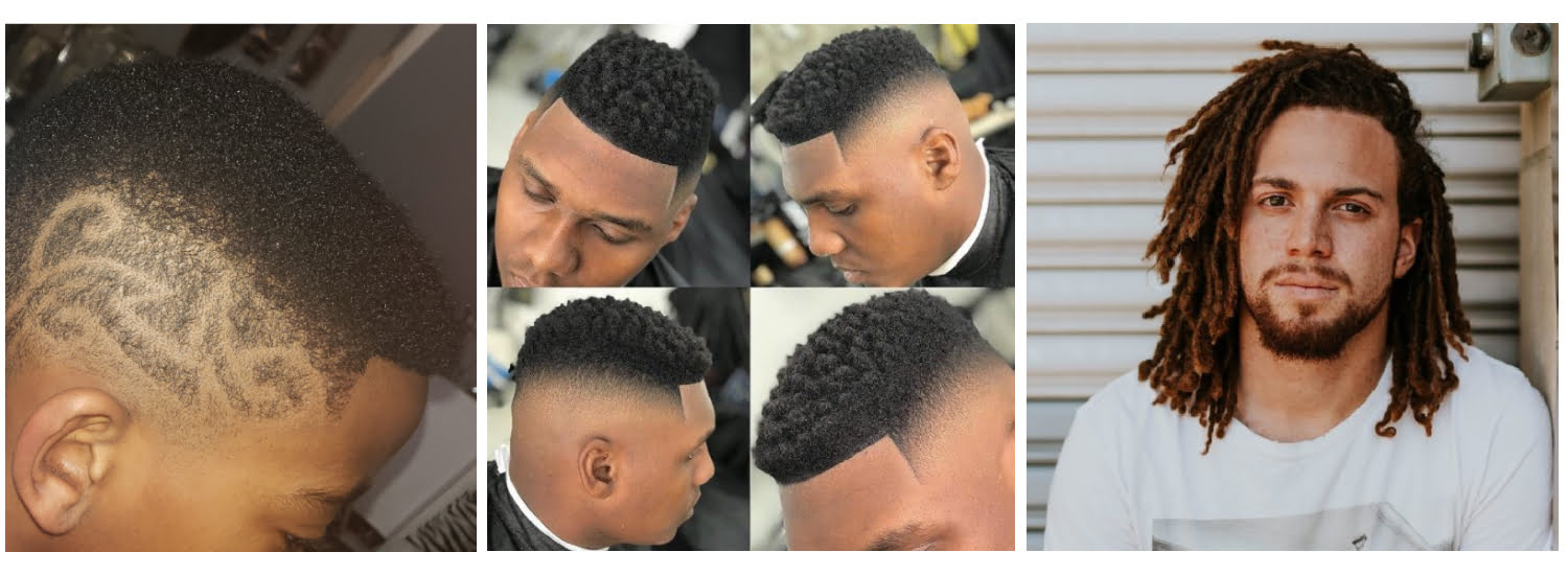 Pin on Coupe afro homme tresse